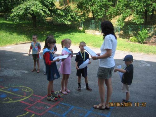 Loučení dětí z MŠ - 28.6.2005